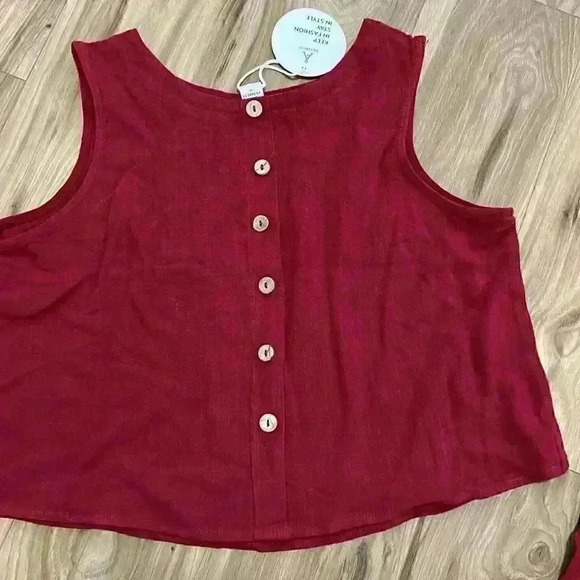 ANRABESS 2 Piece Linen Set - Picture 4 of 8